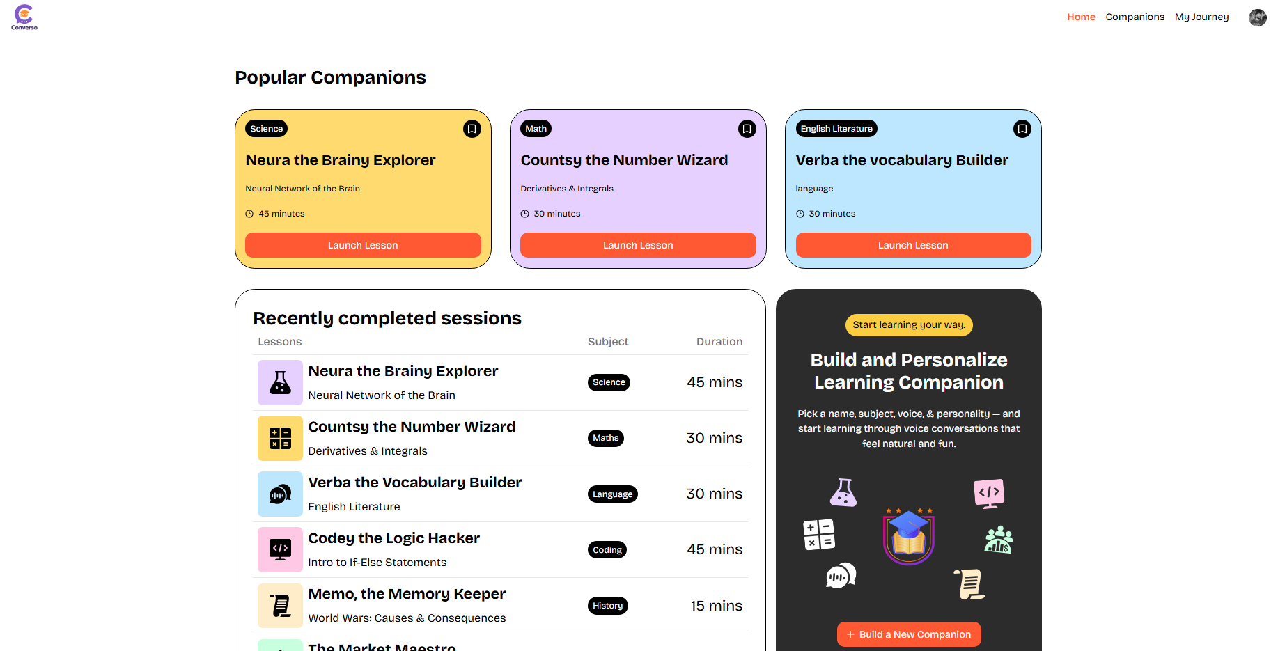 AI Tutor - Learning Companion